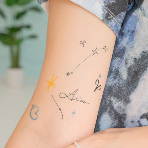 aries zodiac tattoos for women