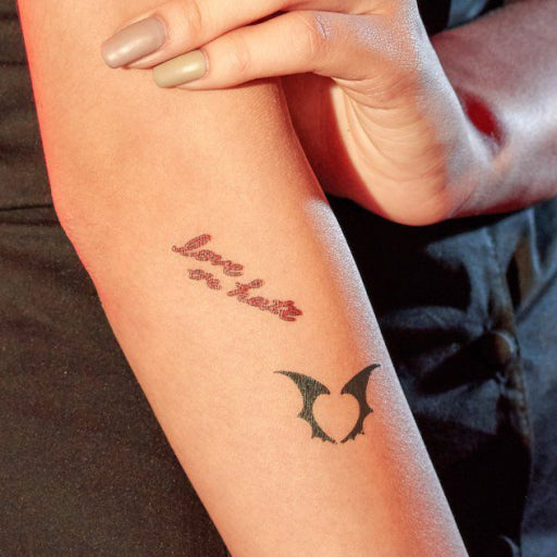 Goorazz Tattoo - - LOVE HATE - freehand for @blady.czort... | Facebook